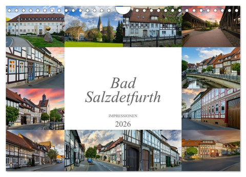 Bad Salzdetfurth Impressionen (Wandkalender 2026 DIN A4 quer), CALVENDO Monatskalender