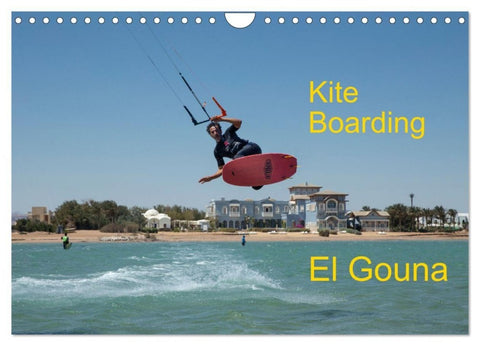 Kite Boarding El Gouna (Wandkalender 2027 DIN A4 quer), CALVENDO Monatskalender