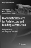 Biomimetic Research for Architecture and Building Construction