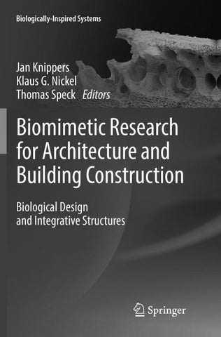 Biomimetic Research for Architecture and Building Construction