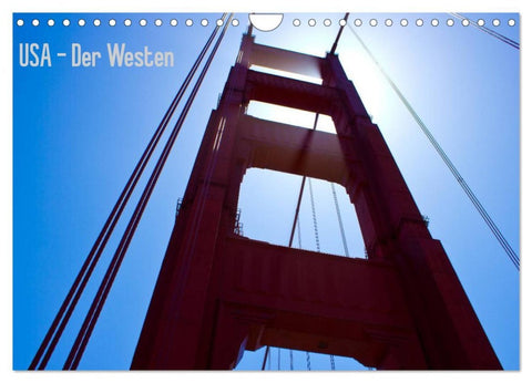 USA - Der Westen (Wandkalender 2026 DIN A4 quer), CALVENDO Monatskalender