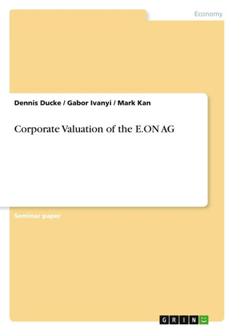 Corporate Valuation of the E.ON AG