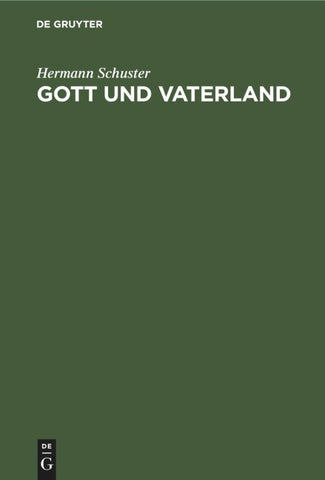 Gott und Vaterland