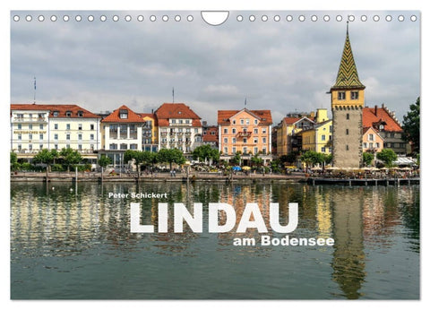 Lindau am Bodensee (Wandkalender 2027 DIN A4 quer), CALVENDO Monatskalender