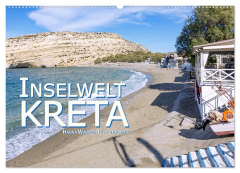 Inselwelt Kreta (Wandkalender 2026 DIN A2 quer), CALVENDO Monatskalender