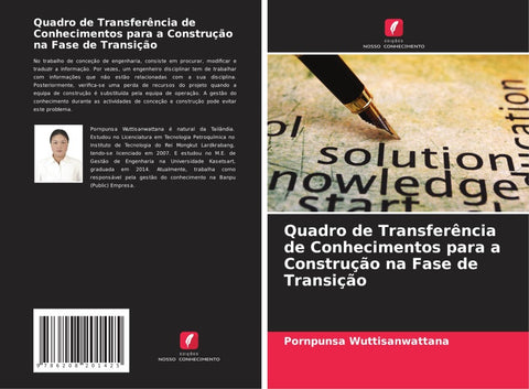 Quadro de Transferência de Conhecimentos para a Construção na Fase de Transição