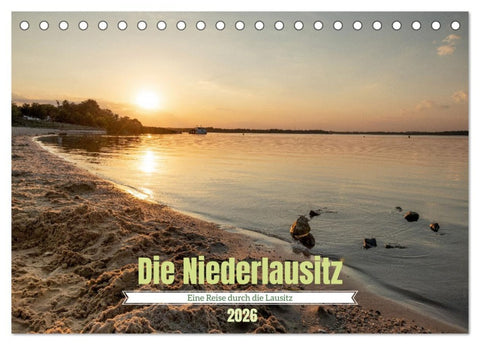 Die Niederlausitz (Tischkalender 2026 DIN A5 quer), CALVENDO Monatskalender