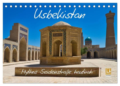 Usbekistan Mythos Seidenstraße hautnah (Tischkalender 2027 DIN A5 quer), CALVENDO Monatskalender