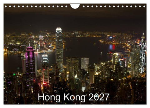 Hong Kong 2027 (Wandkalender 2027 DIN A4 quer), CALVENDO Monatskalender