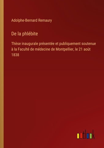 De la phlébite