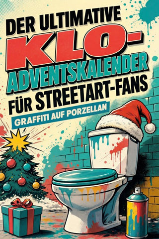 Der ultimative Klo-Adventskalender für Streetart-Fans