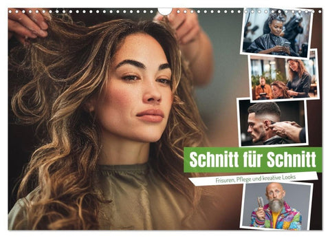 Schnitt Für Schnitt (Wandkalender 2026 DIN A3 quer), CALVENDO Monatskalender