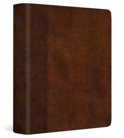 ESV Journaling Bible, Red Letter (Trutone, Brown/Tan, Timeless Design)