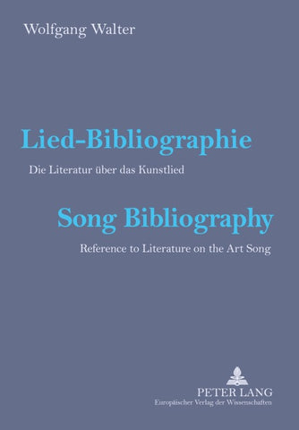 Lied-Bibliographie - Song Bibliography