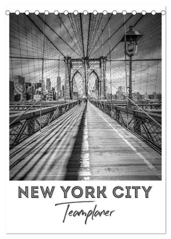 NEW YORK CITY Teamplaner (Tischkalender 2026 DIN A5 hoch), CALVENDO Monatskalender