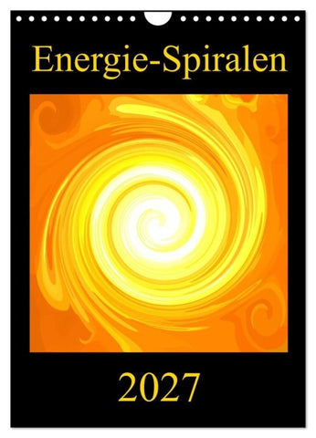 Energie-Spiralen 2027 (Wandkalender 2027 DIN A4 hoch), CALVENDO Monatskalender