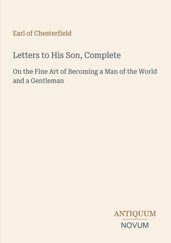 Letters to His Son, Complete