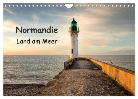 Normandie - Land am Meer (Wandkalender 2027 DIN A4 quer), CALVENDO Monatskalender