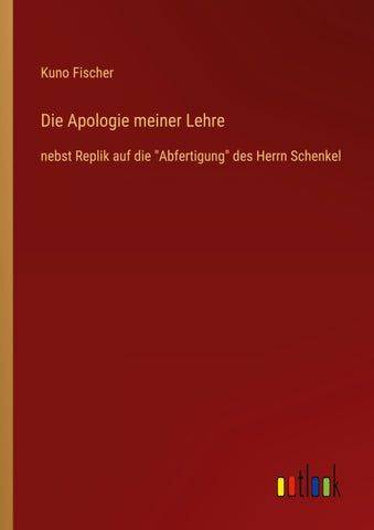 Die Apologie meiner Lehre