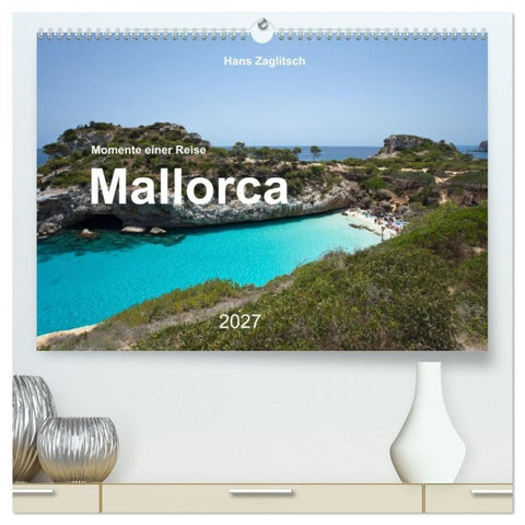 Mallorca - Momente einer Reise (hochwertiger Premium Wandkalender 2027 DIN A2 quer), Kunstdruck in Hochglanz