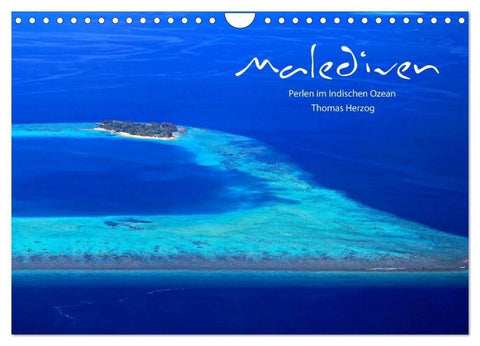 MALEDIVEN (Wandkalender 2027 DIN A4 quer), CALVENDO Monatskalender