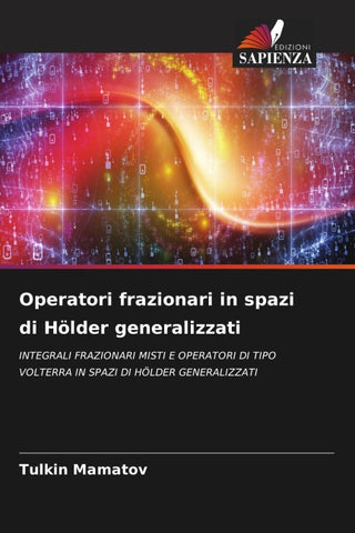 Operatori frazionari in spazi di Hölder generalizzati