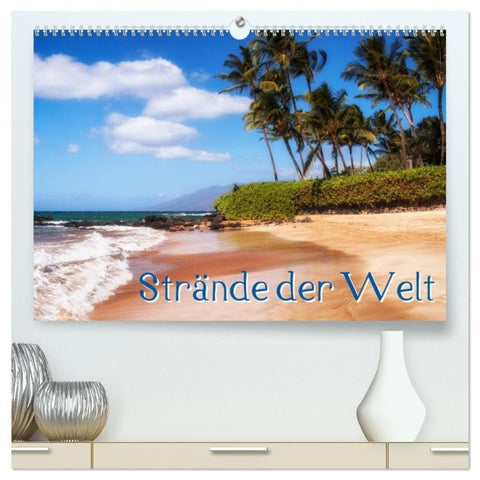 Strände der Welt (hochwertiger Premium Wandkalender 2027 DIN A2 quer), Kunstdruck in Hochglanz