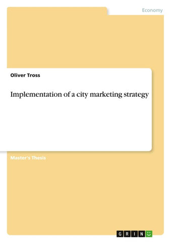 Implementation of a city marketing strategy