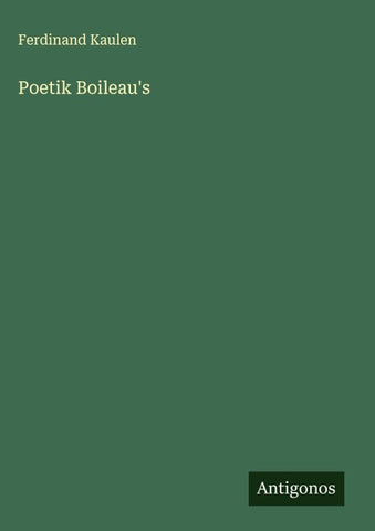 Poetik Boileau's