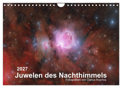 Juwelen des Nachthimmels (Wandkalender 2027 DIN A4 quer), CALVENDO Monatskalender