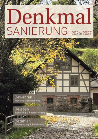 Denkmalsanierung 2026/2027