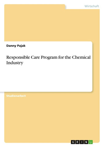 Responsible Care Program for the Chemical Industry