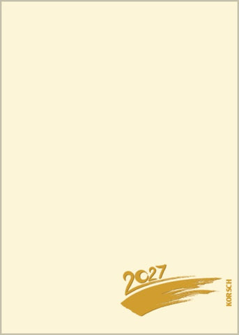 Foto-Malen-Basteln Bastelkalender A5 chamois 2027