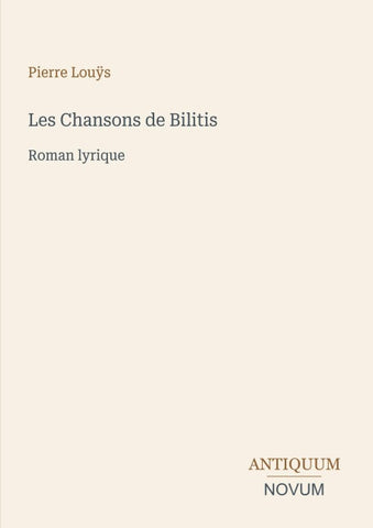 Les Chansons de Bilitis