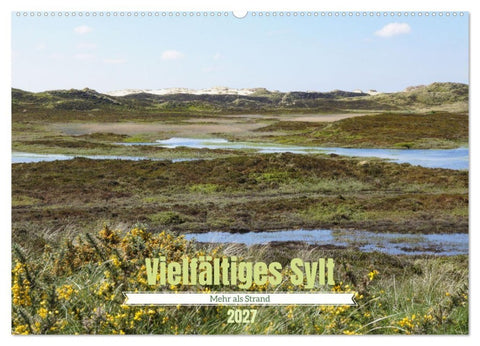 Vielfältiges Sylt - Mehr als Strand (Wandkalender 2027 DIN A2 quer), CALVENDO Monatskalender