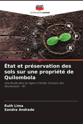 État et préservation des sols sur une propriété de Quilombola