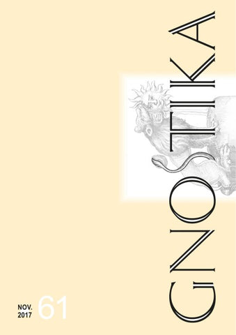 GNOSTIKA 61 – Das Andere ist das Ureigene