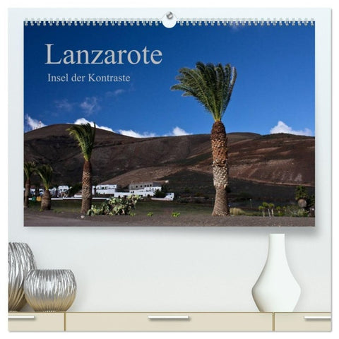 Lanzarote (hochwertiger Premium Wandkalender 2027 DIN A2 quer), Kunstdruck in Hochglanz