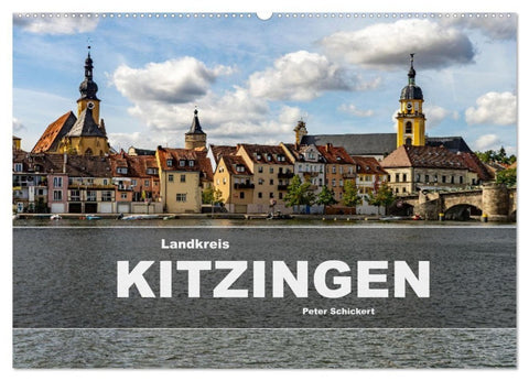 Landkreis Kitzingen (Wandkalender 2027 DIN A2 quer), CALVENDO Monatskalender