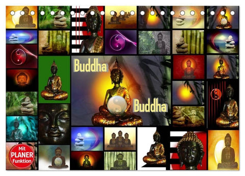 Buddha (Tischkalender 2027 DIN A5 quer), CALVENDO Monatskalender