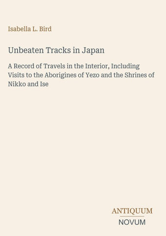 Unbeaten Tracks in Japan