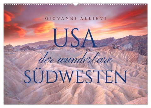 USA Der wunderbare Südwesten (Wandkalender 2027 DIN A2 quer), CALVENDO Monatskalender