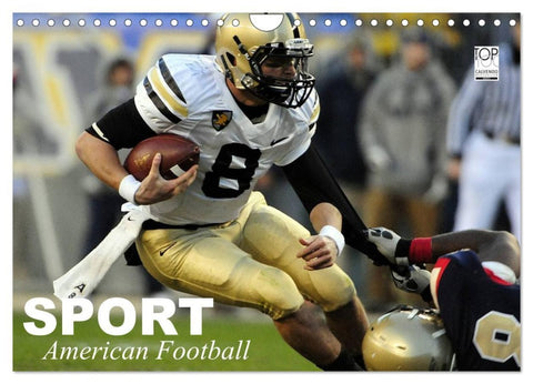 Sport. American Football (Wandkalender 2026 DIN A4 quer), CALVENDO Monatskalender
