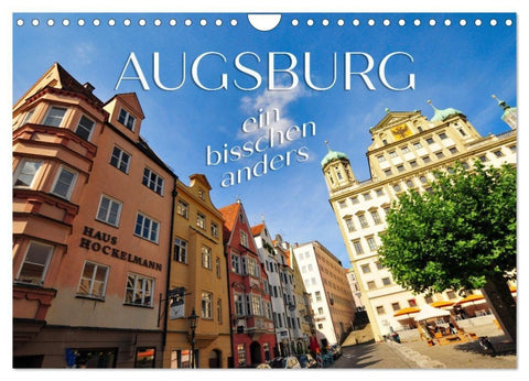 Augsburg – ein bisschen anders (Wandkalender 2027 DIN A4 quer), CALVENDO Monatskalender