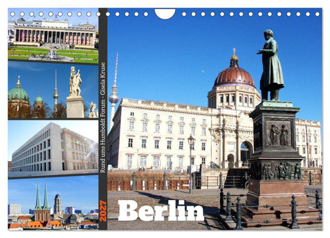 Berlin - Rund ums Humboldt Forum (Wandkalender 2027 DIN A4 quer), CALVENDO Monatskalender