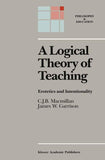 A Logical Theory of Teaching