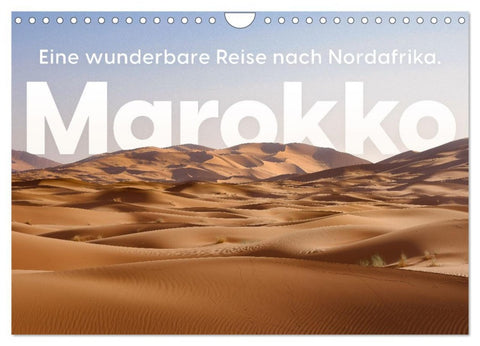 Marokko - Eine wunderbare Reise nach Nordafrika. (Wandkalender 2026 DIN A4 quer), CALVENDO Monatskalender