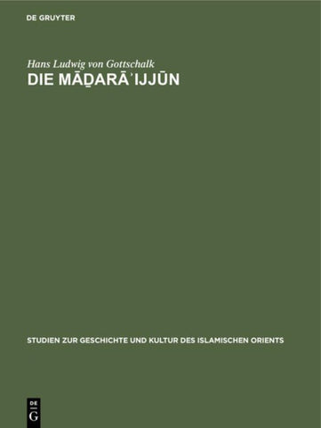 Die Māḏarāʾijjūn