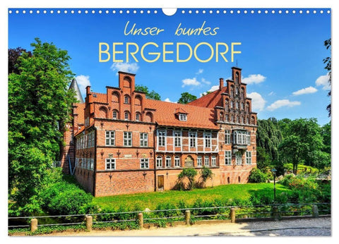 Unser buntes Bergedorf (Wandkalender 2027 DIN A3 quer), CALVENDO Monatskalender