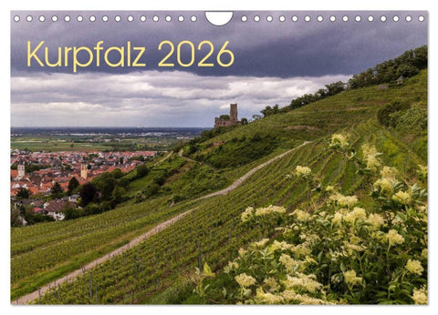 Kurpfalz 2026 (Wandkalender 2026 DIN A4 quer), CALVENDO Monatskalender